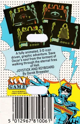 Con-Quest (UK) (1986) (Trainer) box cover back